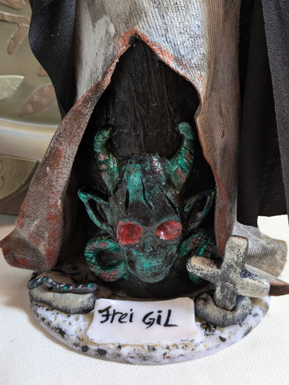 Escultura do Frei Gil