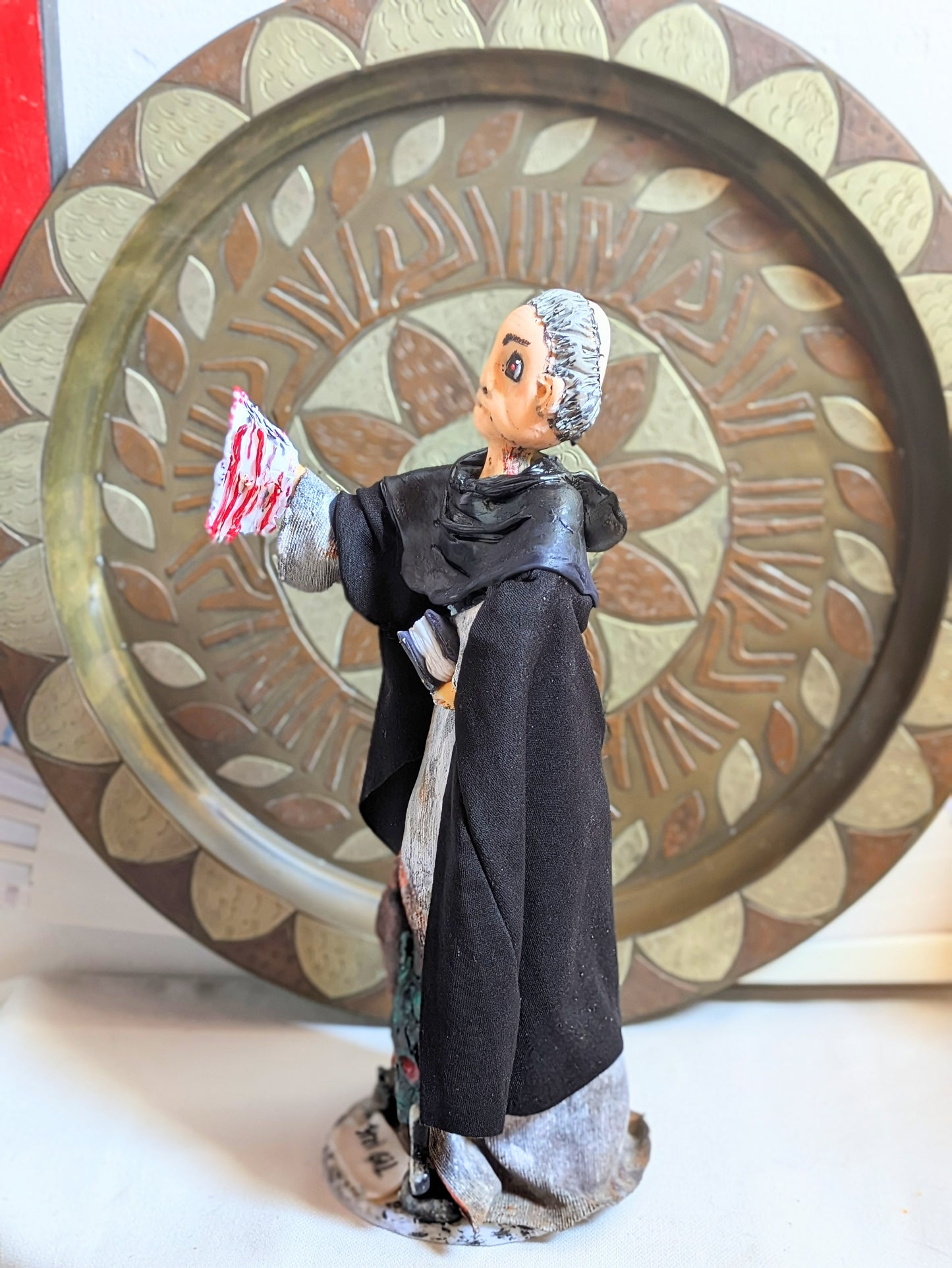 Escultura do Frei Gil