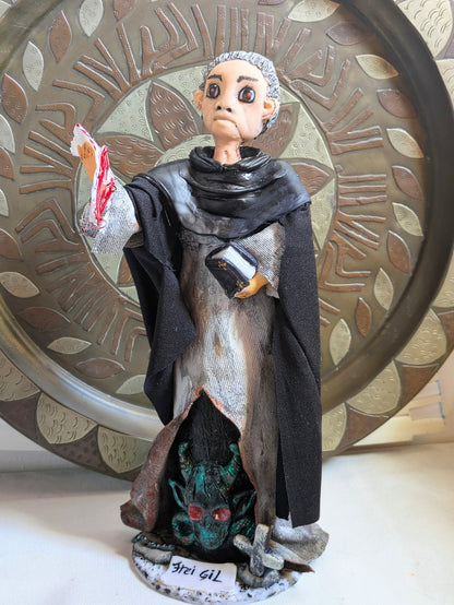 Escultura do Frei Gil